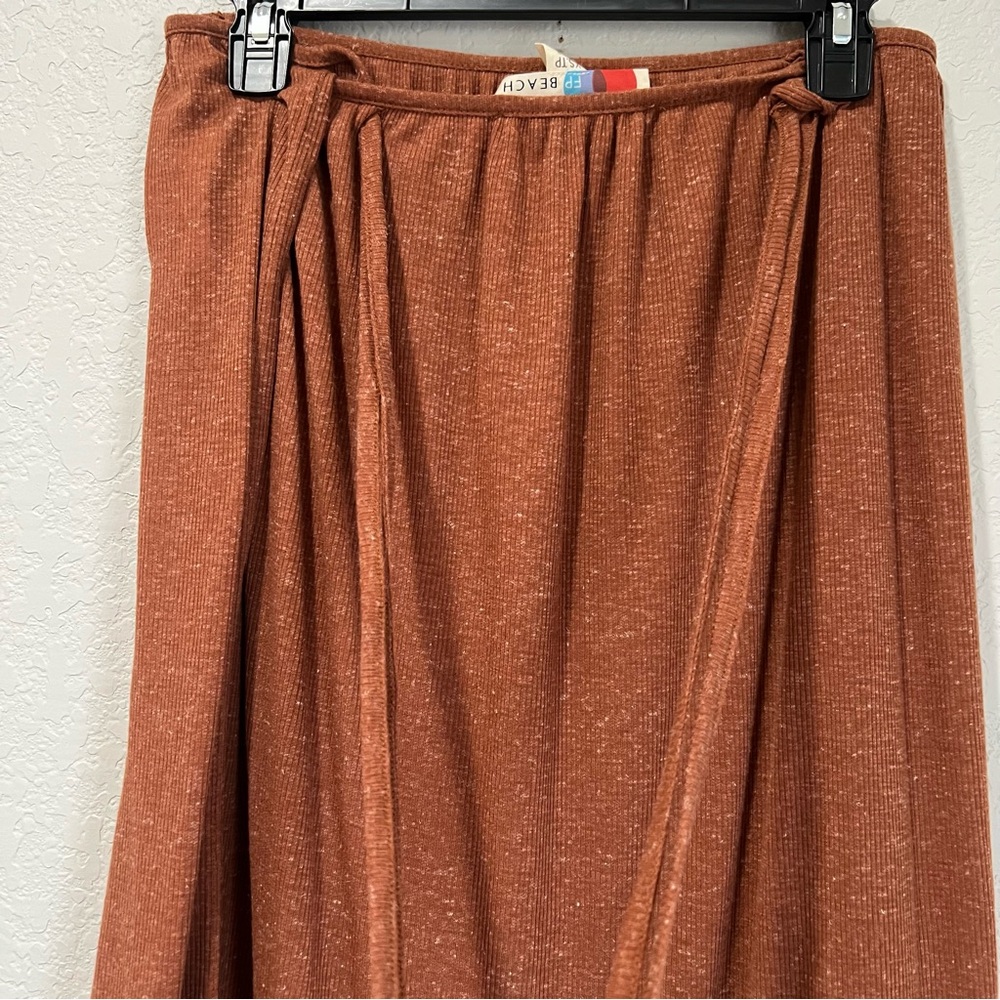 Free People Rust Halter Maxi Skirt Dress - Picture 7 of 9